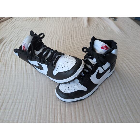 Nike Shoes - Nike Dunk High Black/White Colorblock High Top Panda DD1869-103 W 9.5/M 8